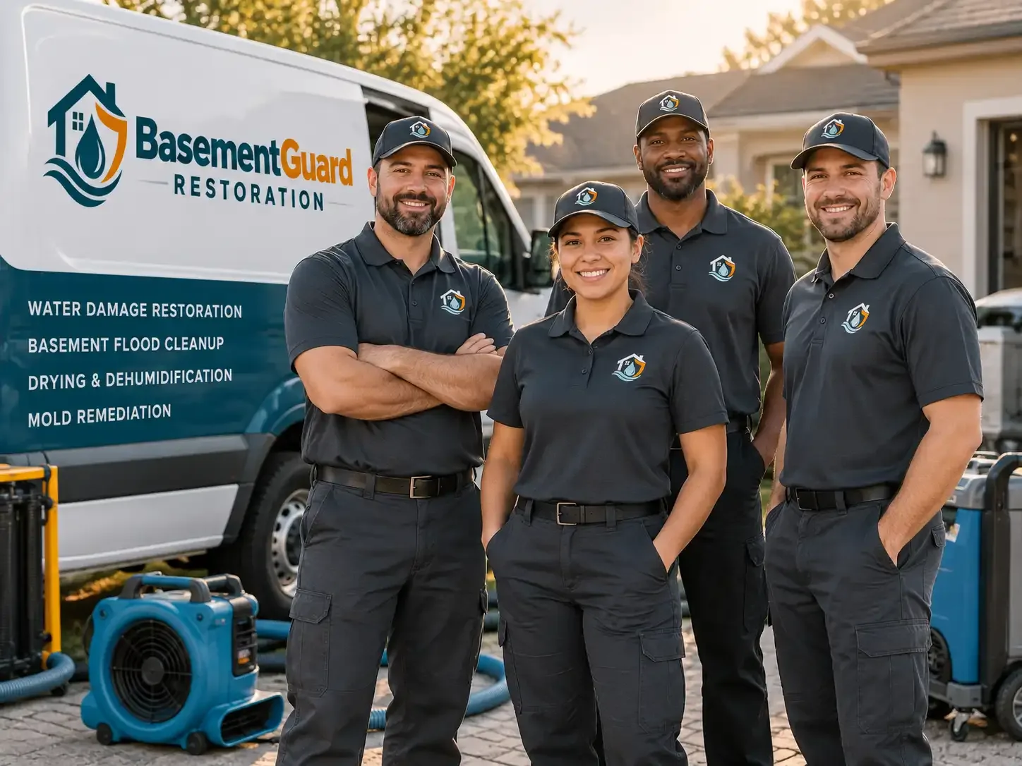 Basement Water Damage Restoration company in Rothbury, MI